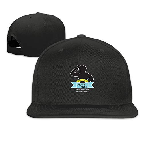 Ramivox Fight-Milk Adult Fashion Adjustable Baseball Cap Casual Cap Cap Black