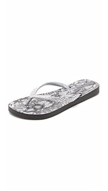 Ipanema Women's Naja Snake Flip Flops- Black/Silver- 5 B-M- US Ipanema Women's Naja Snake Flip Flops- Black/Silver- 5 B-M- US