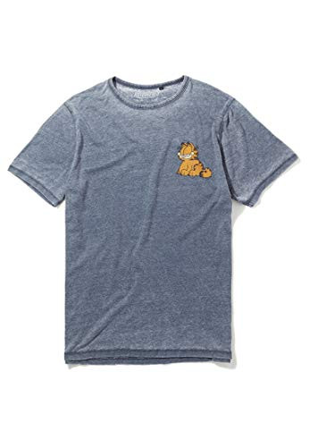 Garfield Pocket Place Blue T-Shirt Size XL by Re-Covered
