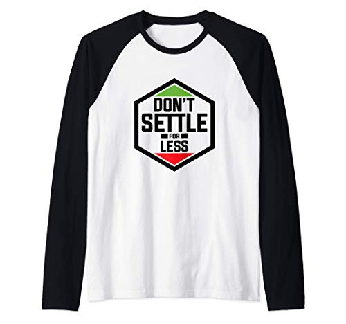 Settlers Don't Settle For Less - Funny Board Game Gift Raglan Baseball Tee