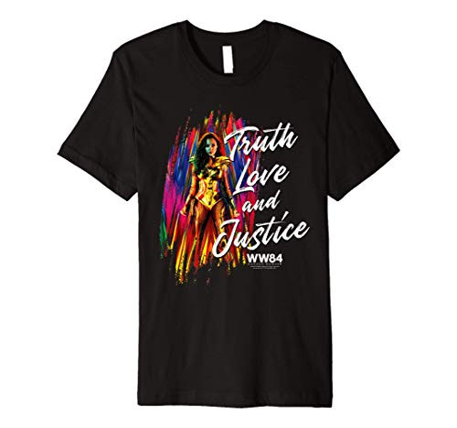 Wonder Woman 84 Truth- Love and Justice Premium T-Shirt