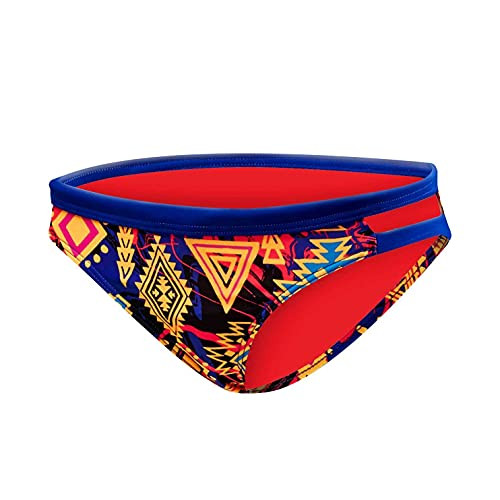 TYR Womens Santa Ana Cove Mini Bikini Bottom- Blue Coral- Small