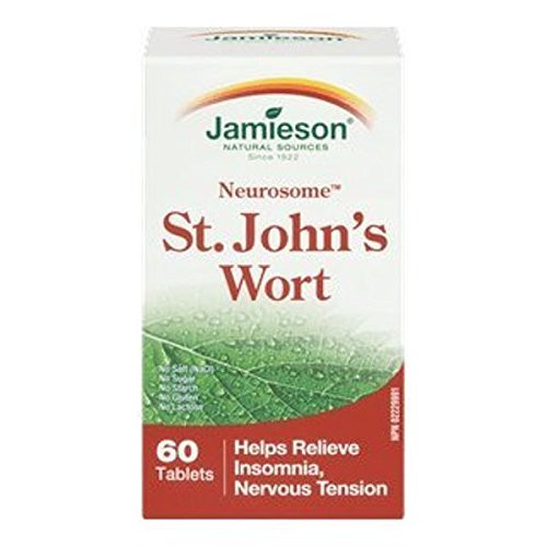 Neurosome - St. John's Wort - 200 mg-60 Tablets Brand- Jamieson Laboratories