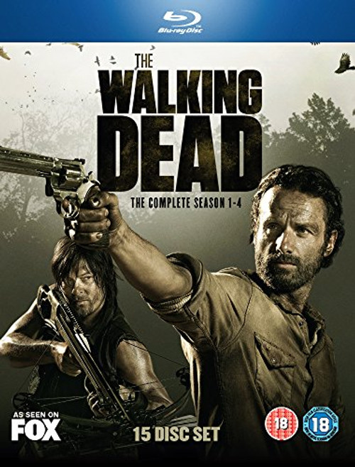 The Walking Dead Complete Season 1-4 Blu-ray -Requires Region B/2 or Multi Region Player- The Walking Dead Complete Season 1-4 Blu-ray -Requires Region B/2 or Multi Region Player-