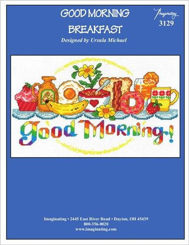 Good Morning Breakfast -Model 3129- Cross Stitch Chart and Free Embellishment