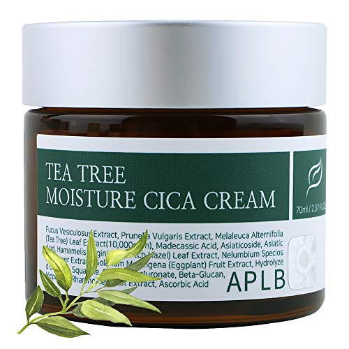 APLB Tea Tree Moisture Cica Cream Moisturizer 2.37FL.OZ / Korean Skin Care- Care for youthful skin- Manage excessive sebum- Balance the Skin tone- Deep hydration- Include natural components like Tea tree and Cica leaf APLB Tea Tree Moisture Cica Cream Moisturizer 2.37FL.OZ / Korean Skin Care- Care for youthful skin- Manage excessive sebum- Balance the Skin tone- Deep hydration- Include natural components like Tea tree and Cica leaf