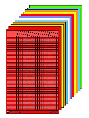 SHAPES ETC. Small Charts Set of 12