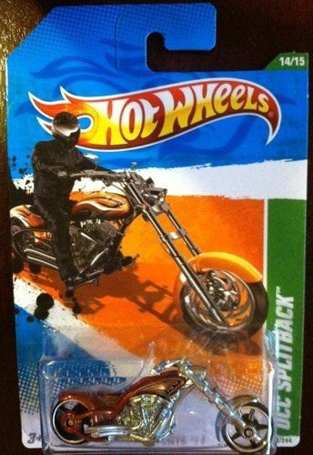 Hot Wheels Treasure Hunts 2011 OCC Splitback Motorcycle Orange 14/15
