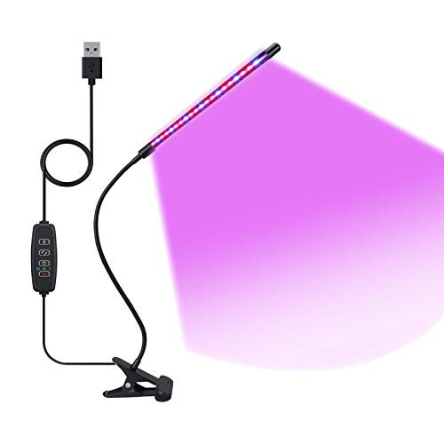 Grow Light Plant Light 20W Growing Lamp 9 Dimmable Level Full Spectrum Grow Lamp with Auto On/Off 3/9/12H Timer- Adjustable Gooseneck 3 Switch Modes Growing Light for Indoor Plant Grow Light Plant Light 20W Growing Lamp 9 Dimmable Level Full Spectrum Grow Lamp with Auto On/Off 3/9/12H Timer- Adjustable Gooseneck 3 Switch Modes Growing Light for Indoor Plant