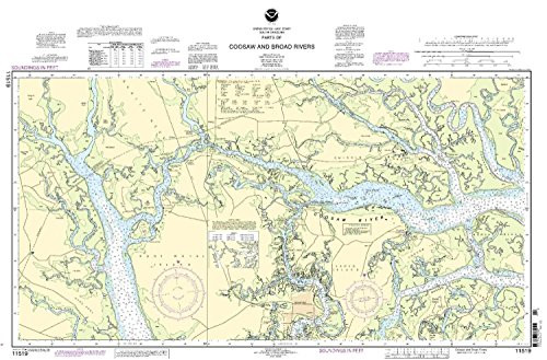 NOAA 11519-Parts of Coosaw and Broad Rivers