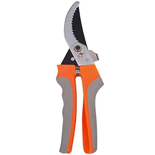 Yardwe Pruning Shear Pruning Shears Florist Scissor for Arranging Flowers Trimming Plants Gardening Tool Orange