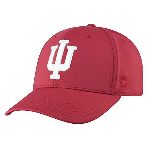 Top of the World Indiana Hoosiers Men's One Fit Phenom Team Icon hat- Adjustable