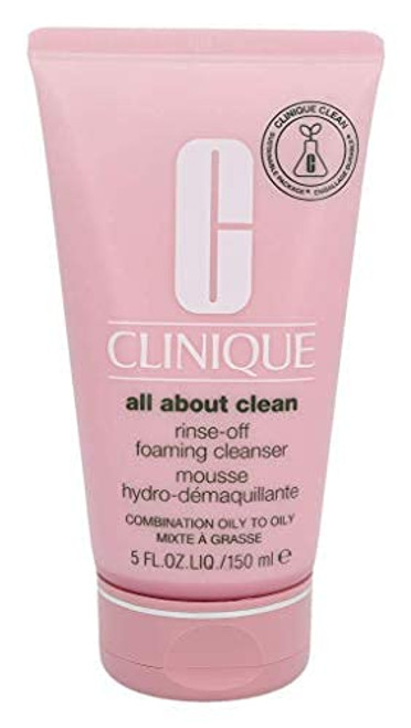 Rinse Off Foaming Cleanser Clinique 5 oz Cleanser for Unisex Rinse Off Foaming Cleanser Clinique 5 oz Cleanser for Unisex