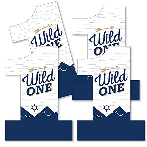 Hes a Wild One - One Shaped Decorations DIY 1st Birthday Party Essentials - Set of 20