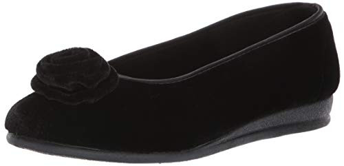 Flexus by Spring Step Women's ROSELOUD Ballet Flat- Black- 39 M EU Medium EU -US 8.5 US-