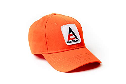 Allis Chalmers Tractor Hat- New AC Logo- Solid Orange