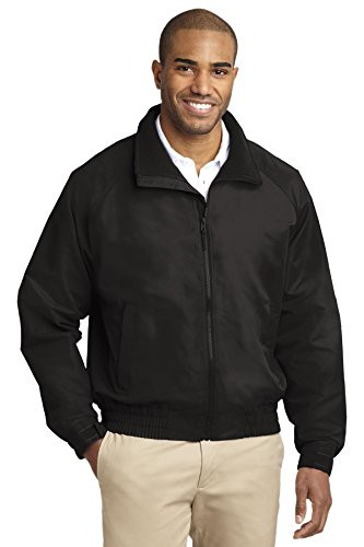 Port Authority Men's Tall Lightweight Charger Jacket XLT True Black