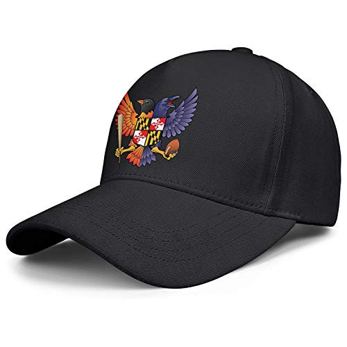 Unisex Dad Cap Trucker Cap Birdland-Baltimore-Raven-and-Oriole-Maryland- Personalised Adjustable Snapback Baseball Hats Cricket Caps