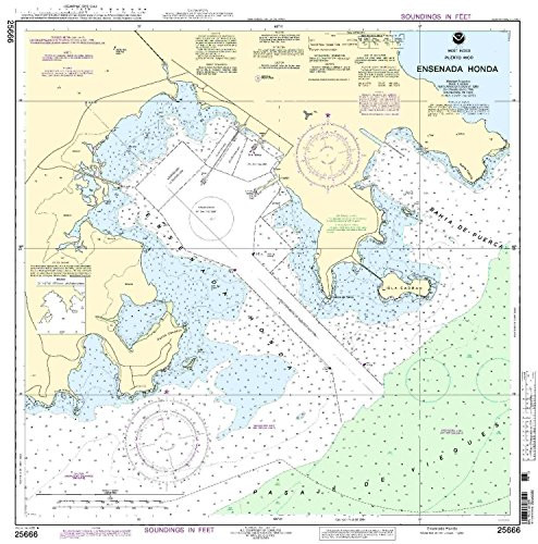 NOAA Print-On-Demand chart Ensenada Honda 18th Edition Model- 25666
