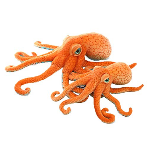 leyeruk Giant Realistic Stuffed Marine Animals Soft Plush Toy Octopus Orange leyeruk Giant Realistic Stuffed Marine Animals Soft Plush Toy Octopus Orange