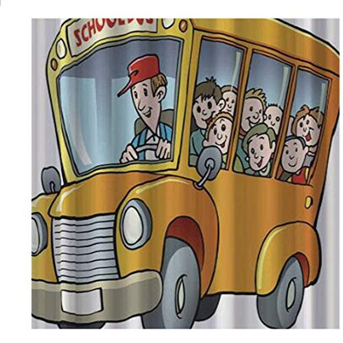 Jigsaw Puzzle 500 Pieces Puzzle for Kids and Adult-School Bus Full of Children-