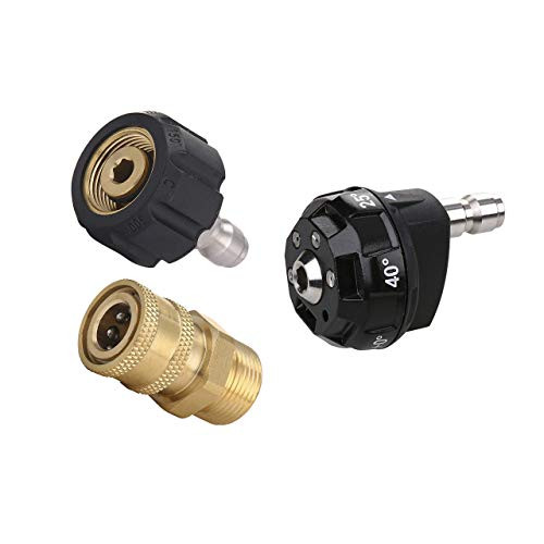M MINGLE Pressure Washer Adapter Set- Pressure Washer Nozzle Tips