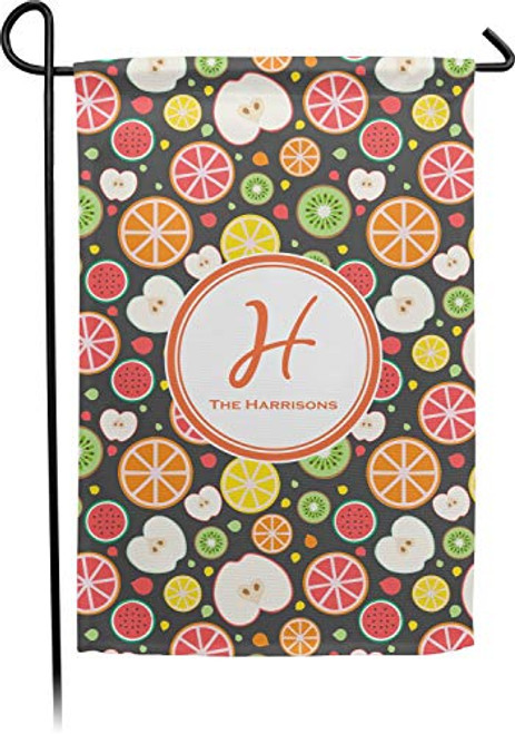 RNK Shops Apples  and  Oranges Single Sided Garden Flag -Personalized-