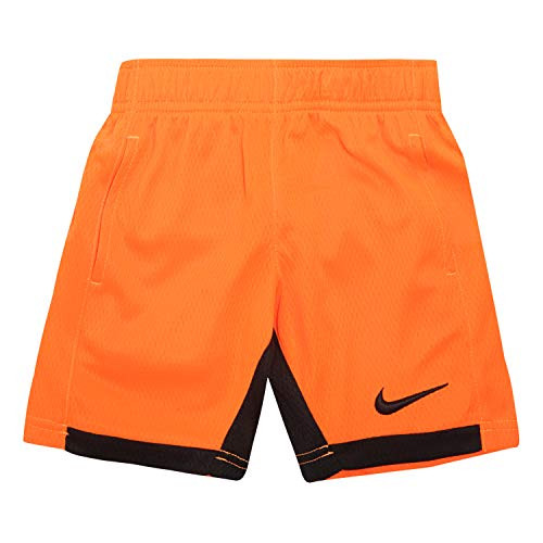 NIKE Children's Apparel Boys' Little Dri-FIT Trophy Shorts- Hyper Crimson- 4