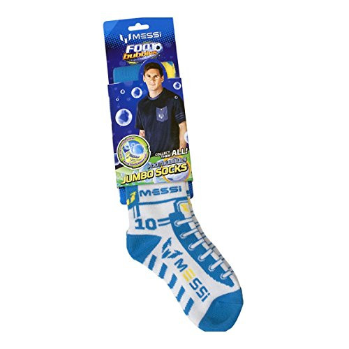 Messi Footbubbles Jumbo Socks Blue -Dispatched from UK-