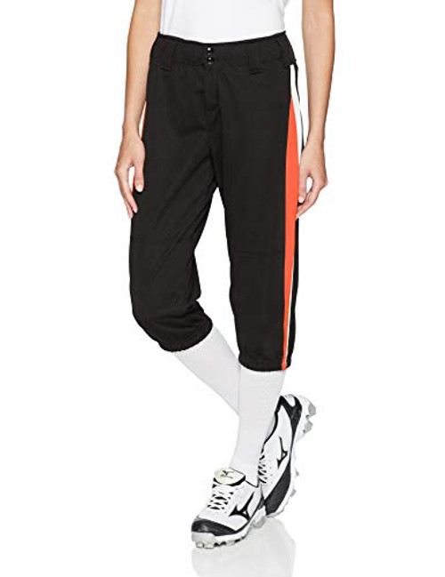 Augusta Sportswear Women's Augusta Ladies Comet Pant- Black/Orange/White- Small