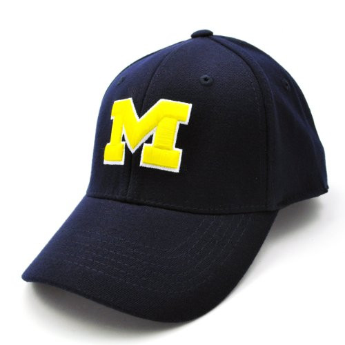 Michigan Wolverines Official NCAA S/M One-Fit Wool Hat Cap