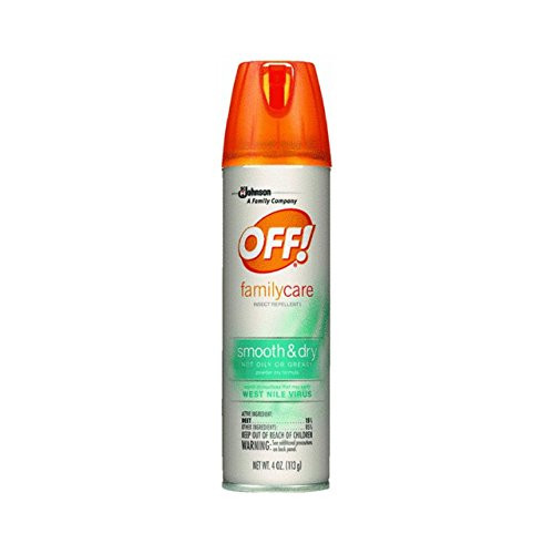 Off Family Care Insect Repellent Smooth  and  Dry 4 Oz -Pack of 4-
