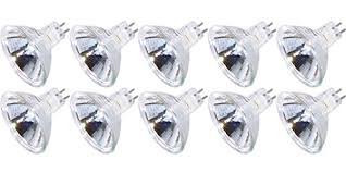HC Lighting - MR16 50W 12V EXN Halogen Flood Lamp Warm White GU5.3 Base (10/pack) (EXN)