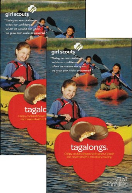 Girl Scout Tagalongs Cookies -2 Boxes-