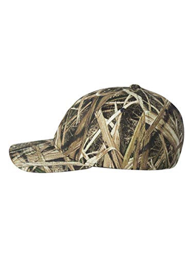 Flexfit Mossy Oak Pattern Camouflage Cap -6999-- Shadow Grass-Large/X-Large