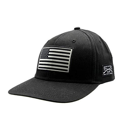 Grunt Style GS American Flag Hat -Black- One Size-