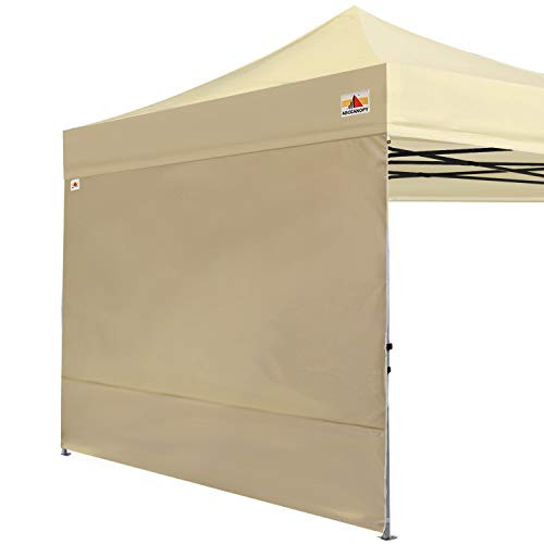 ABCCANOPY Instant Canopy SunWall 8x8 FT- 1 Pack Sidewall Only- Beige