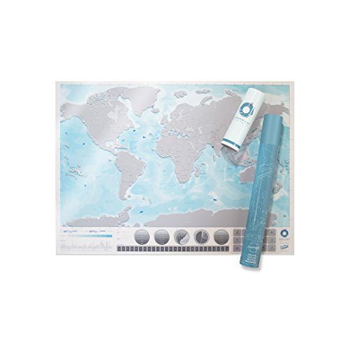 Large World Ocean Scratch Map Personalized World Ocean Travel Map Scratch Off Map Transparent and Colorful Scratch Poster Great for Classrooms and Travelers Blue and Grey Large World Ocean Scratch Map Personalized World Ocean Travel Map Scratch Off Map Transparent and Colorful Scratch Poster Great for Classrooms and Travelers Blue and Grey