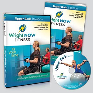 Upper Back Isolation Exercise and Stretch Workout DVD to Lessen Pain- Increase Strength- Improve Flexibility and Range of Motion with Aaron Wright