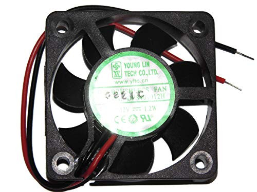 Zyvpee 40x40x10mm DFS401012H 4cm 12V 1.2W 2Wire Cooling Fan DFB401012L