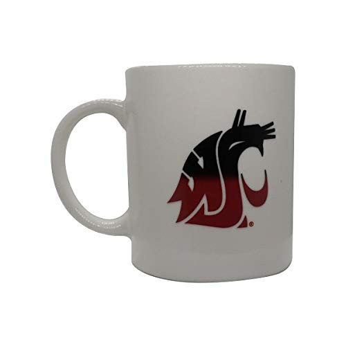 Color Changing NCAA ThermoH Logo Ceramic Coffee Mug -WSU Cougars-