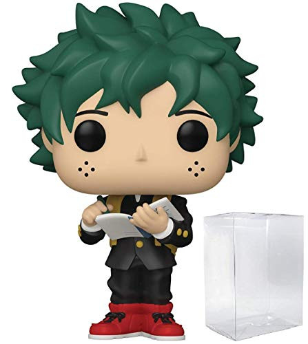 Funko Pop Anime- My Hero Academia - Izuku Midoriya -Deku- Vinyl Figure -Bundled with Pop Box Protector Case-