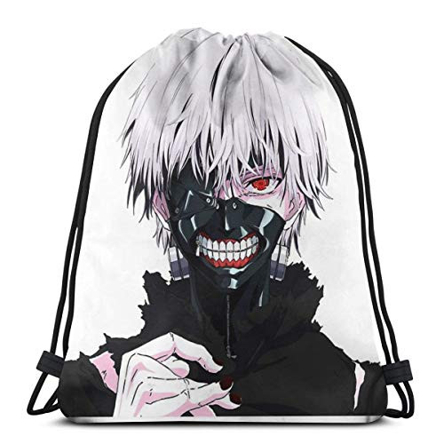 Ady Ken Kaneki Tokyo Ghoul Drawstring Bags Gym Bag