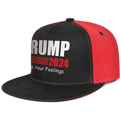 Beasttool Trump-2024 Unisex Baseball Caps Adjustable Snapback Hats Cool Hip-Hop Flat Brim Hat