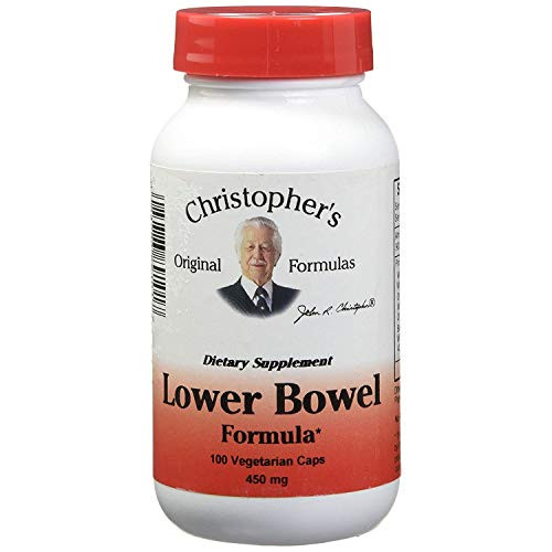 Dr. Christophers Original Formula Lower Bowel- 100 Capsules -2 pack-