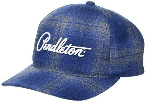 Pendleton Men's Wool Baseball Hat- Blue/Navy/Grey Ombre- 1-SZ