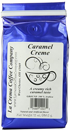 La Crema Coffee Caramel Creme, 12-Ounce Packages (Pack of 2)