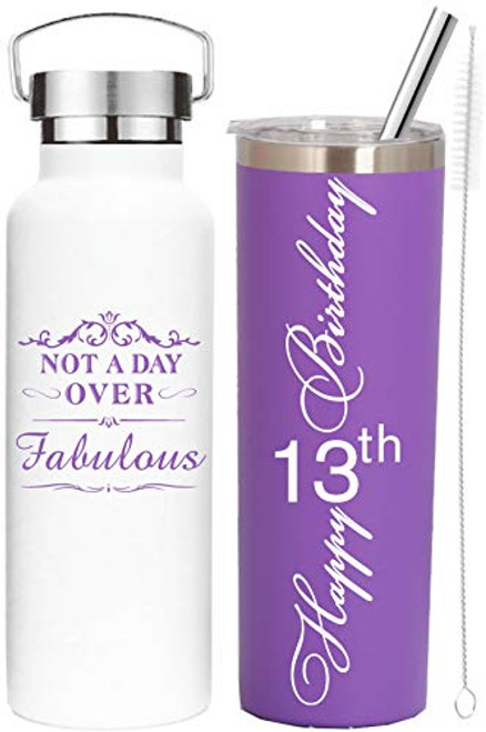 Gift 13 Year Old Girls- 13th Birthday Presents for Girls- Gift for 13 Year Old Girl- 13 Year Old Girl Gifts- Birthday Gifts for 13 Year Old Girls- 13th Birthday Gifts for Girls- 13th Birthday Tumbler