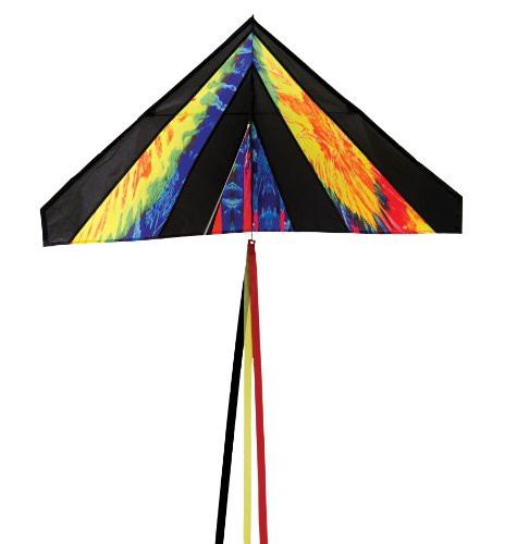 In the Breeze Delta Kite, 4-Feet, Tie Dye