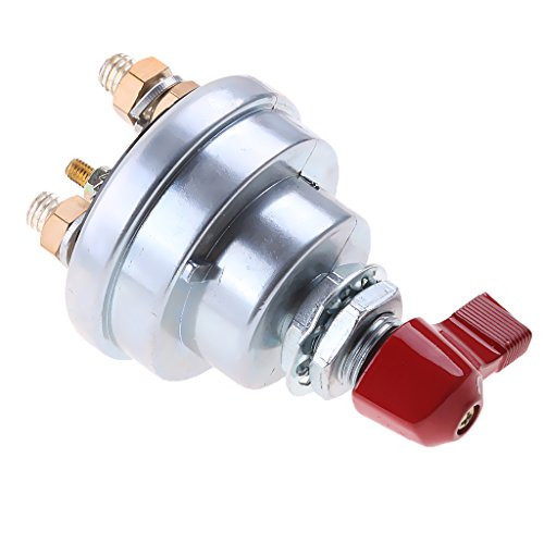 Master Car Battery Disconnect Switch 4 Post DPST Kill Cut Off ON-Off